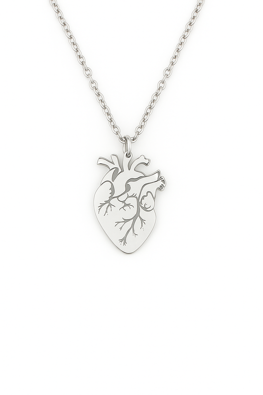 Collana “Cuore Vivo” – Personalizzabile in Oro o Argento