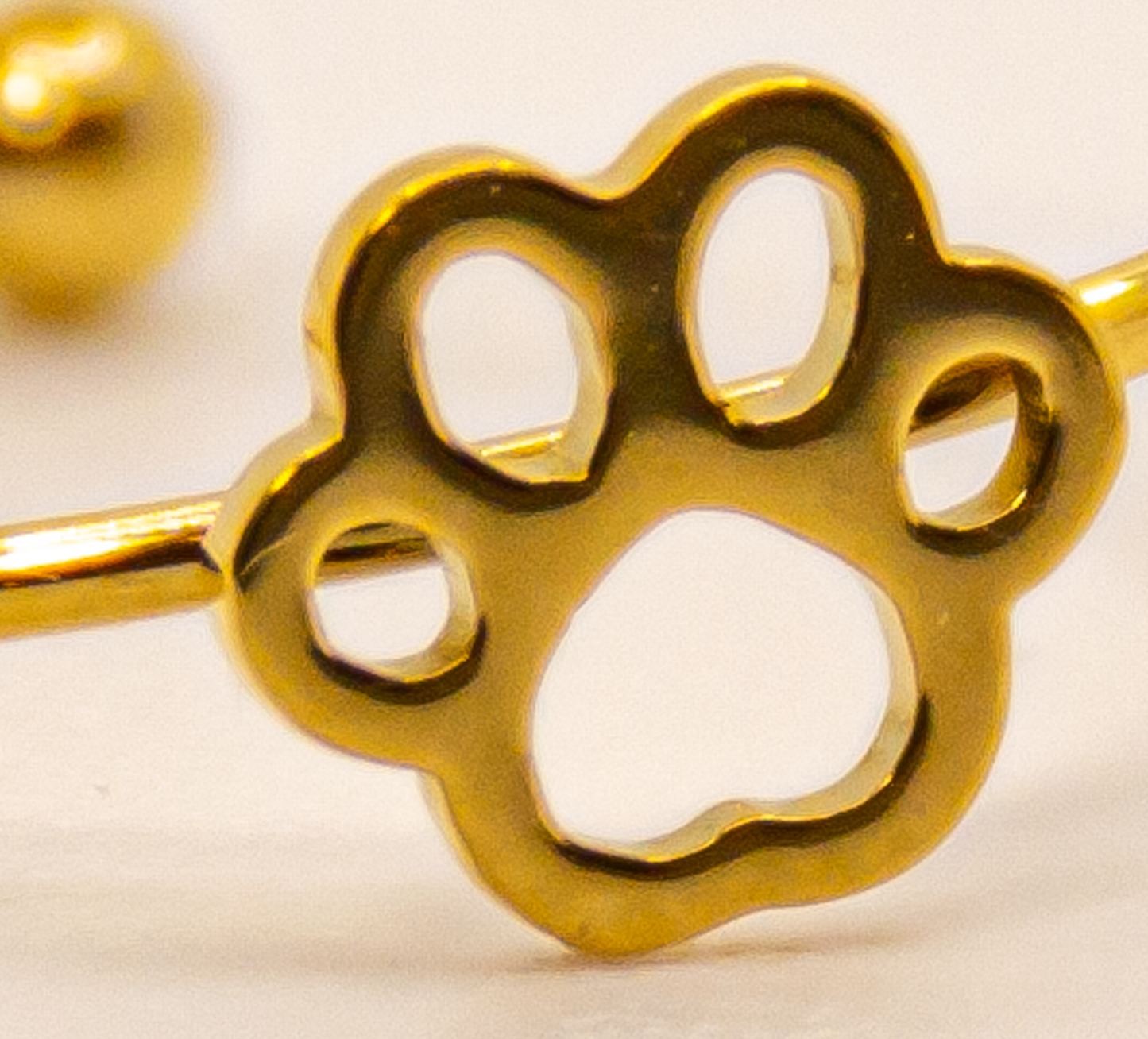 Creatrice di Sogni – Anello “Zampetta” in Acciaio 316L regolabile, anallergico e non annerisce – Gold o Silver | In promozione