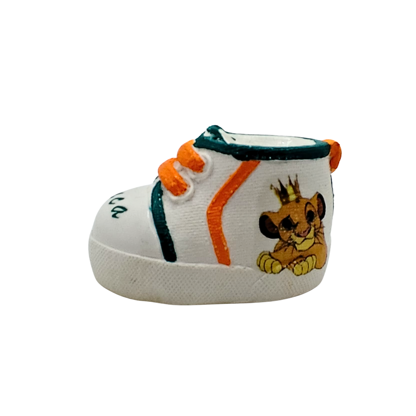 Bomboniera Scarpetta Personalizzata – Simil Ceramica con Nome