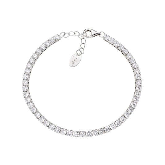 Creatrice di Sogni – Bracciale Tennis “Aurora” 3 mm in Acciaio 316L, anallergico e non annerisce – Silver o Gold | In promozione