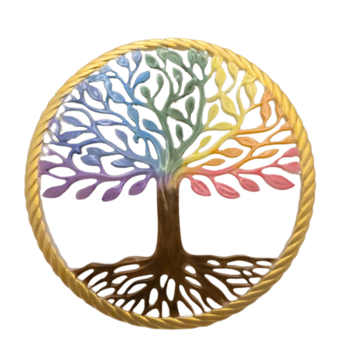 Decorazione Albero della Vita in Resina – Home Decor Elegante e Simbolica