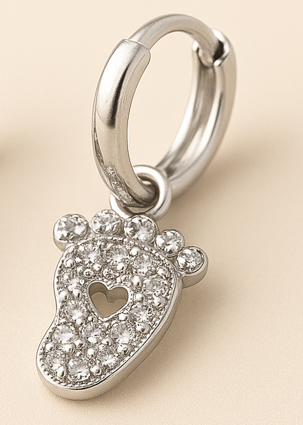 Creatrice di Sogni – Orecchini Baby Steps | Gold & Silver | Offerta Speciale Oggi!