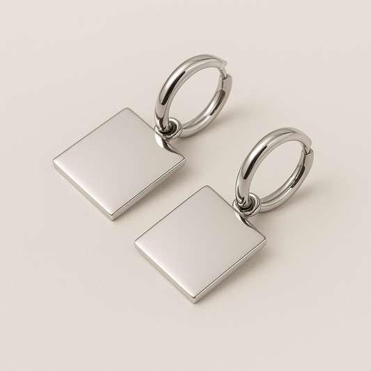 Creatrice di Sogni – Orecchini Eleganza Iniziale - Iniziale Personalizzata – Promo Speciale