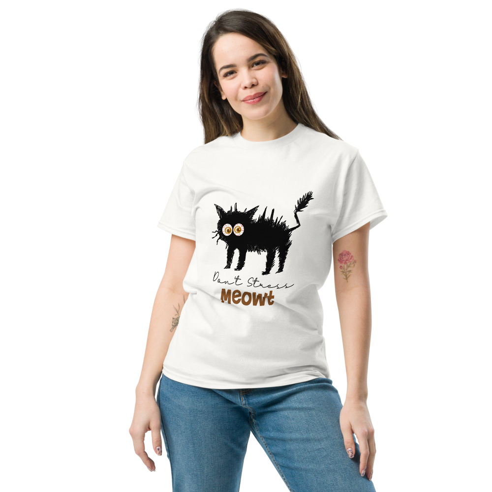 T-shirt Unisex in Cotone gatto – Stile, Comfort e Personalizzazione Unica