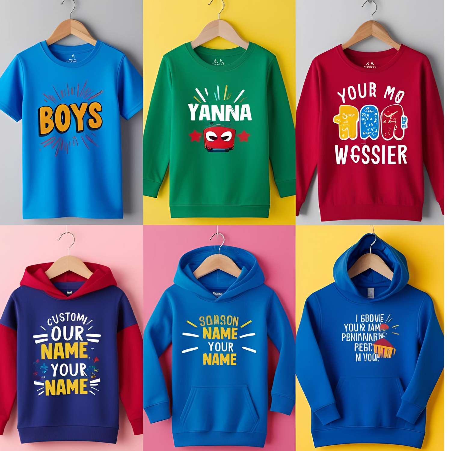 Abbigliamento Personalizzato per Ragazzi