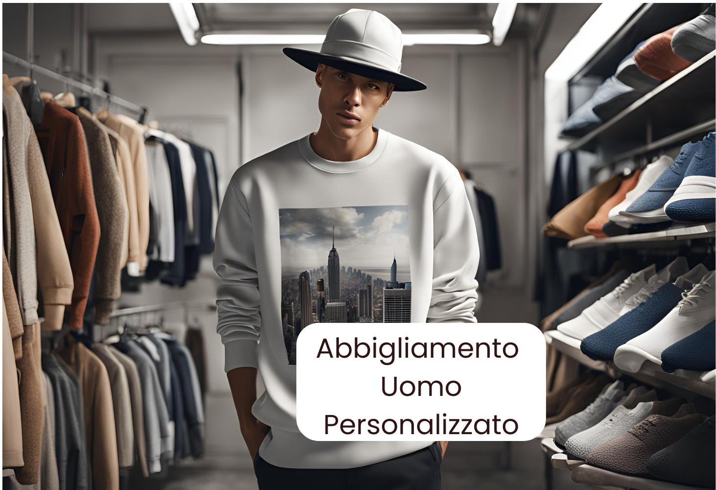 Abbigliamento uomo Personalizzato