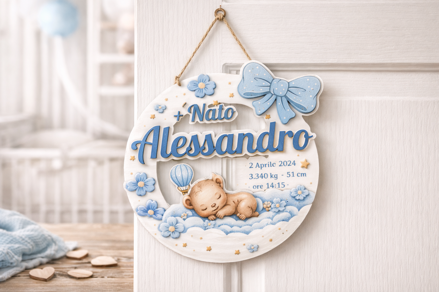 fuoriporta-nascita-personalizzato-legno