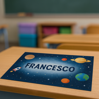 Tovaglietta Scuola Personalizzabile