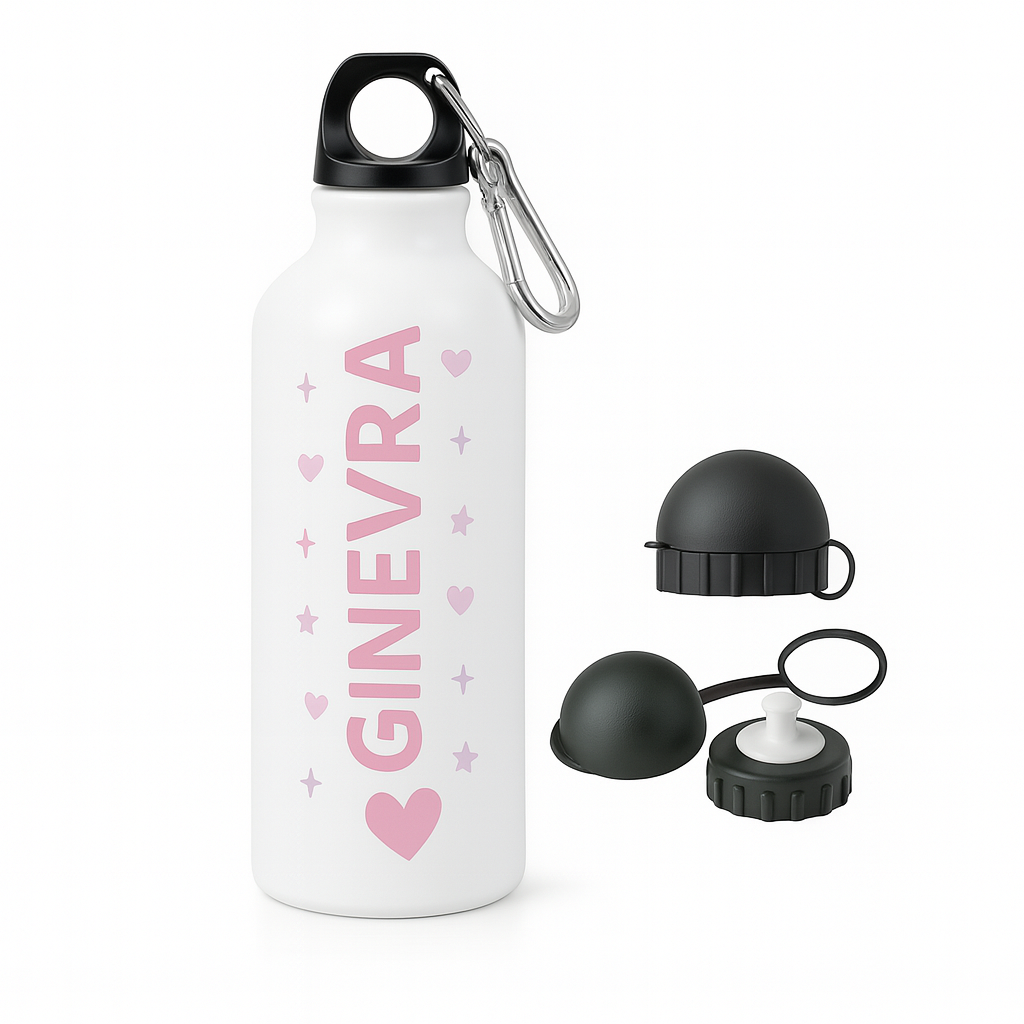 Bundle Scuola: Borraccia 500 ml + Portamerenda Personalizzati