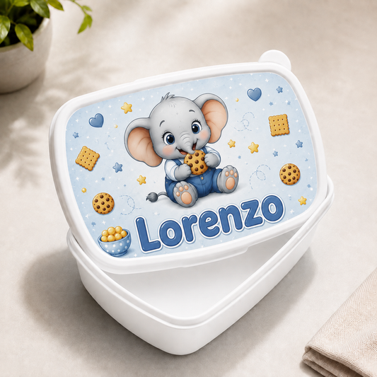 Porta Merenda Personalizzato con Foto e Nome – Il Compagno Perfetto per la Scuola