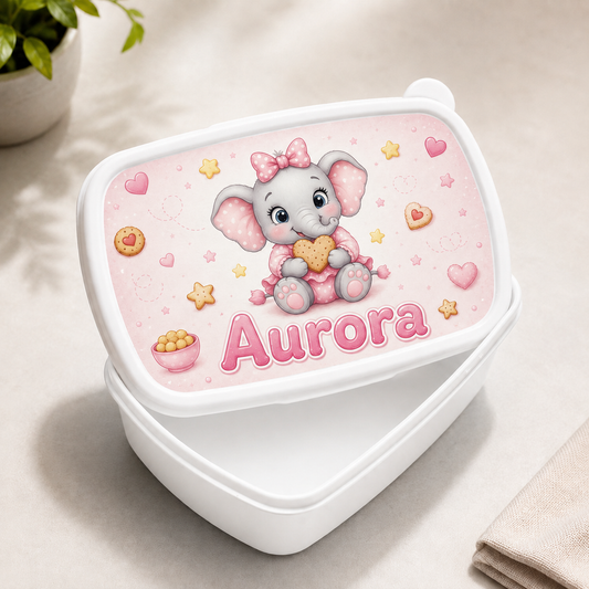 Porta Merenda Personalizzato con Foto e Nome – Il Compagno Perfetto per la Scuola