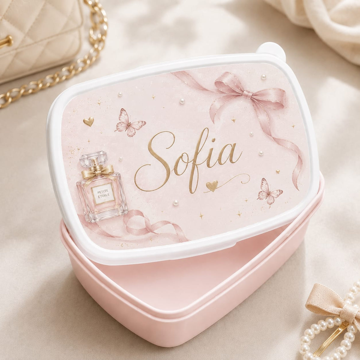 Porta Merenda Personalizzato con Foto e Nome – Il Compagno Perfetto per la Scuola