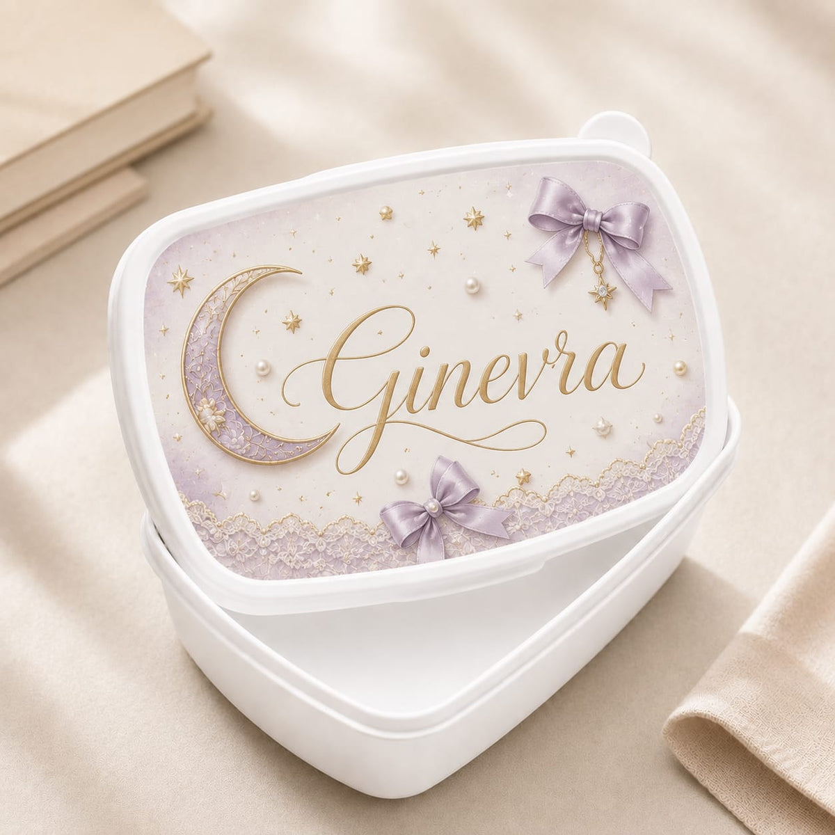 Porta Merenda Personalizzato con Foto e Nome – Il Compagno Perfetto per la Scuola