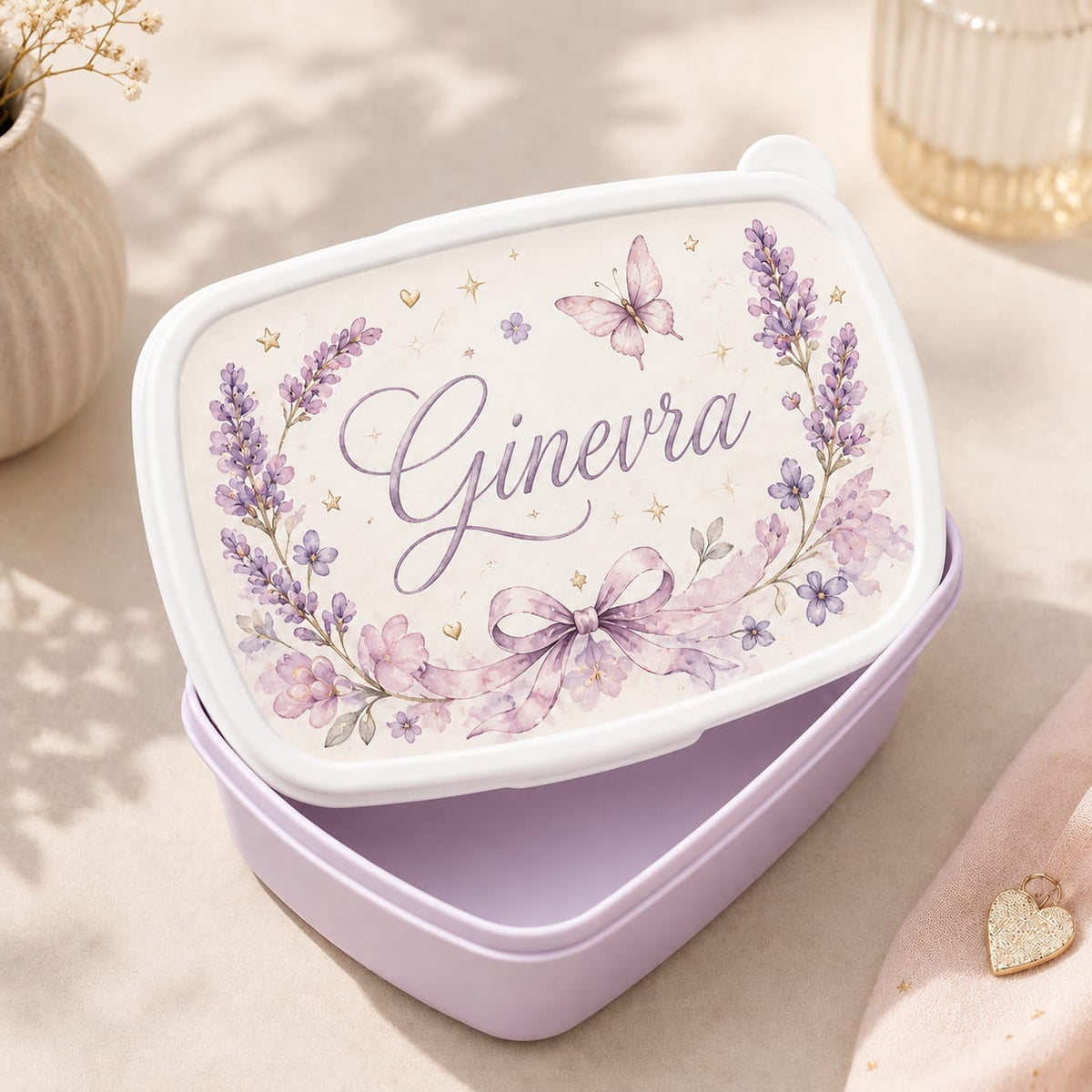 Porta Merenda Personalizzato con Foto e Nome – Il Compagno Perfetto per la Scuola