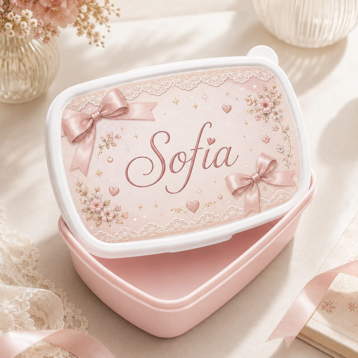 Porta Merenda Personalizzato con Foto e Nome – Il Compagno Perfetto per la Scuola