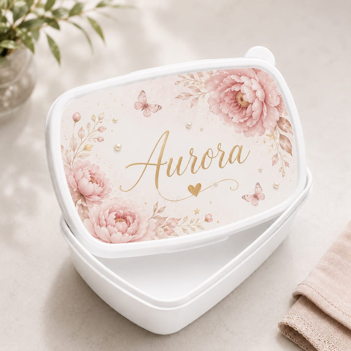 Porta Merenda Personalizzato con Foto e Nome – Il Compagno Perfetto per la Scuola