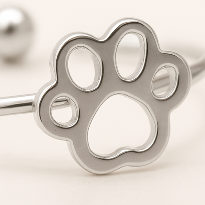 Creatrice di Sogni – Anello “Zampetta” in Acciaio 316L regolabile, anallergico e non annerisce – Gold o Silver | In promozione