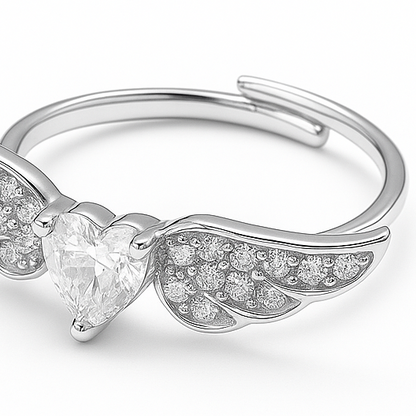 Creatrice di Sogni – Anello “Ali del Cuore” – Regolabile - Offerta Speciale