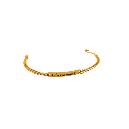 Bracciale Festa del Papà - “Sei il Mio Esempio” | Disponibile in Oro e Argento