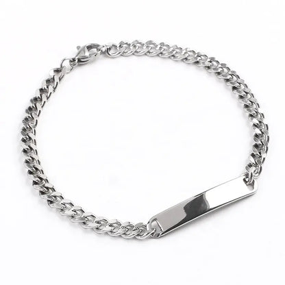 Bracciale Festa del Papà - “Sei il Mio Esempio” | Disponibile in Oro e Argento