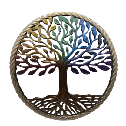 Decorazione Albero della Vita in Resina – Home Decor Elegante e Simbolica