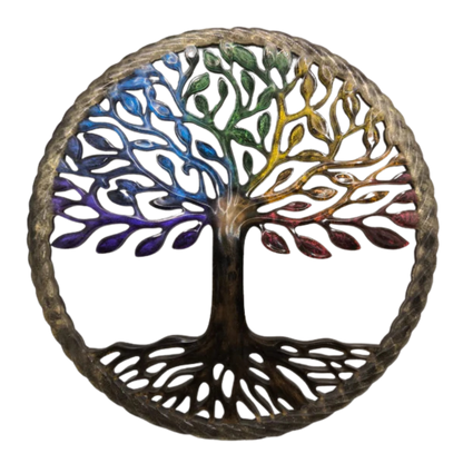 Decorazione Albero della Vita in Resina – Home Decor Elegante e Simbolica
