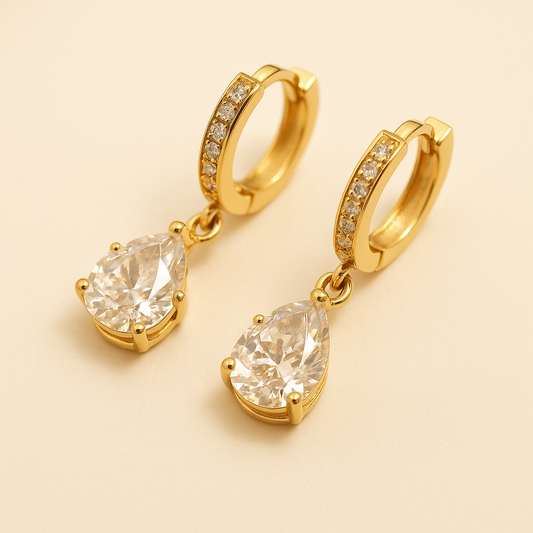 Creatrice di Sogni – Goccia di Stella – Orecchini Gold & Silver in Offerta