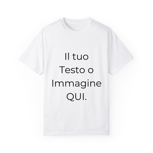 T-shirt Maglia Personalizzata – Stampa Unica e Design su Misura per Uno Stile Inimitabile