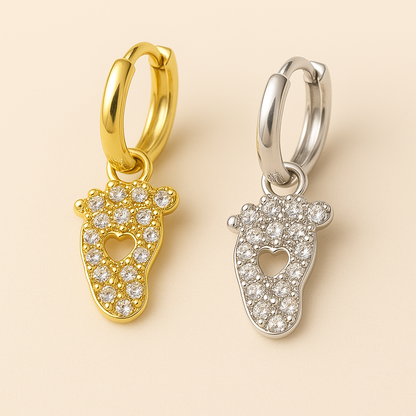 Creatrice di Sogni – Orecchini Baby Steps  | Gold & Silver | Offerta Speciale Oggi!