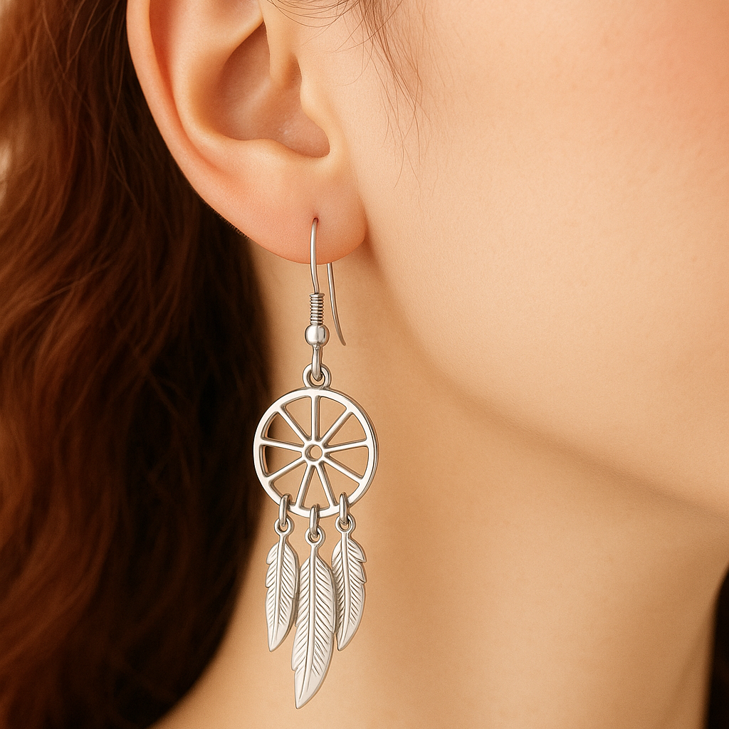 Creatrice di Sogni – Orecchini Dreamcatcher – Promo Oggi