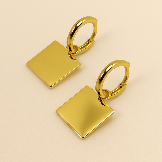 Creatrice di Sogni – Orecchini Eleganza Iniziale - Iniziale Personalizzata – Promo Speciale