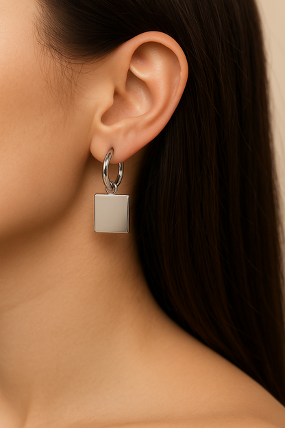 Creatrice di Sogni – Orecchini Eleganza Iniziale - Iniziale Personalizzata – Promo Speciale