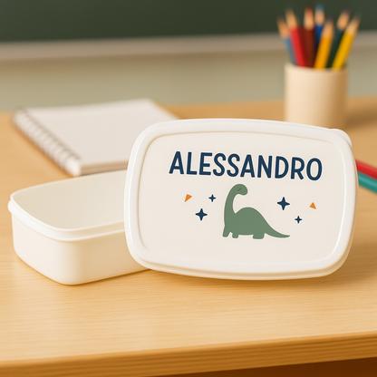 Porta Merenda Personalizzato con Foto e Nome – Il Compagno Perfetto per la Scuola