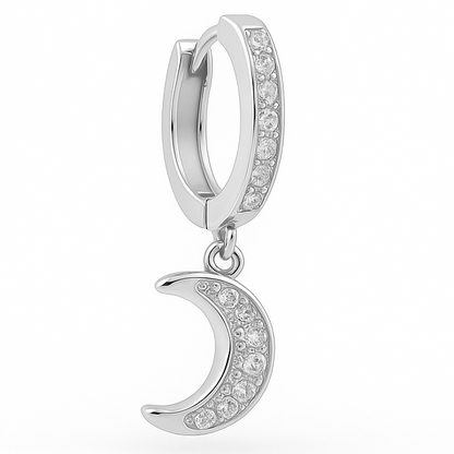 Creatrice di Sogni – Orecchini Luna  Brillante – OFFERTA LIMITATA