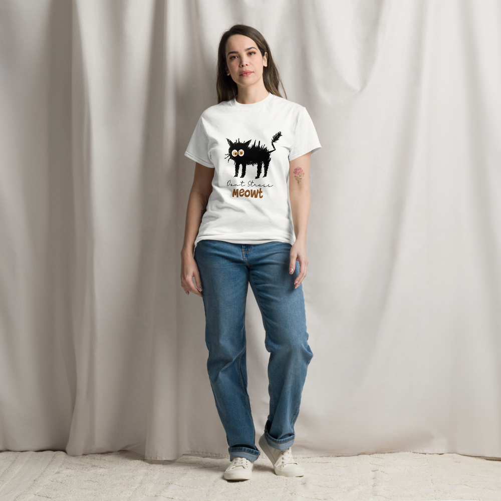 T-shirt Unisex in Cotone gatto – Stile, Comfort e Personalizzazione Unica