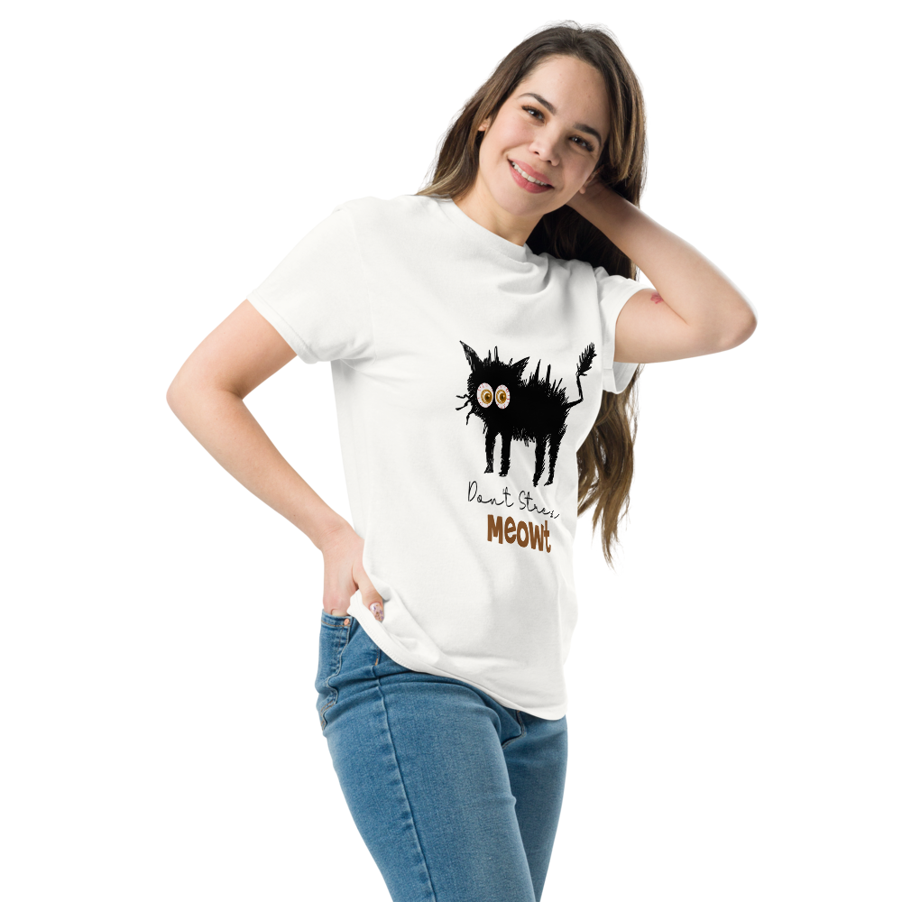 T-shirt Unisex in Cotone gatto – Stile, Comfort e Personalizzazione Unica