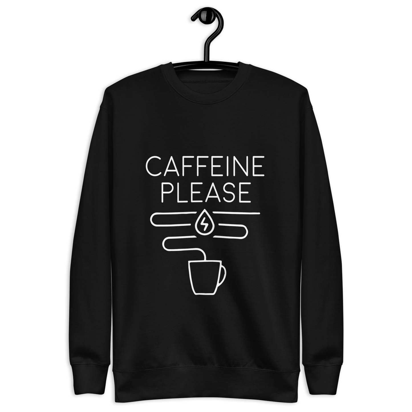 Felpa Girocollo Personalizzabile caffè – Comfort e Stile senza Tempo