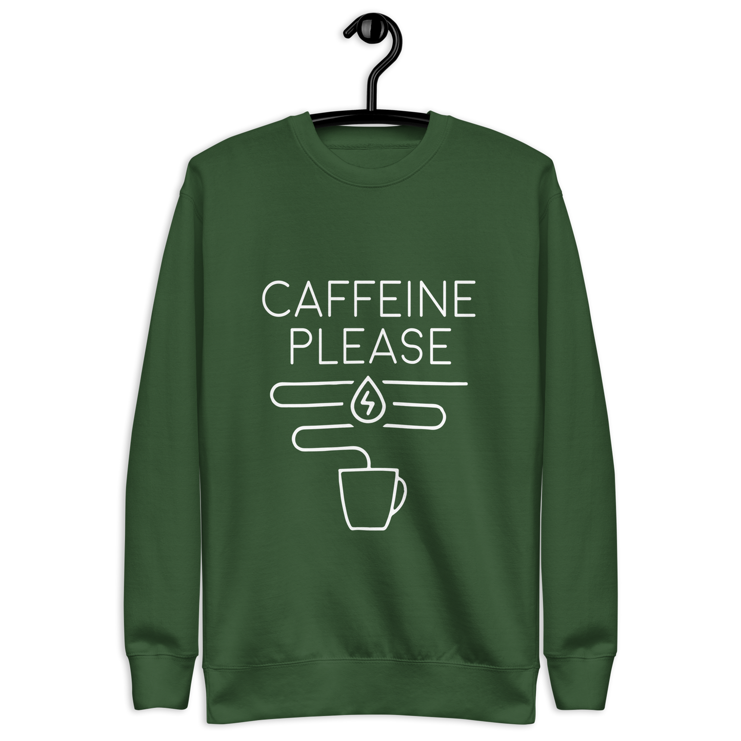 Felpa Girocollo Personalizzabile caffè – Comfort e Stile senza Tempo