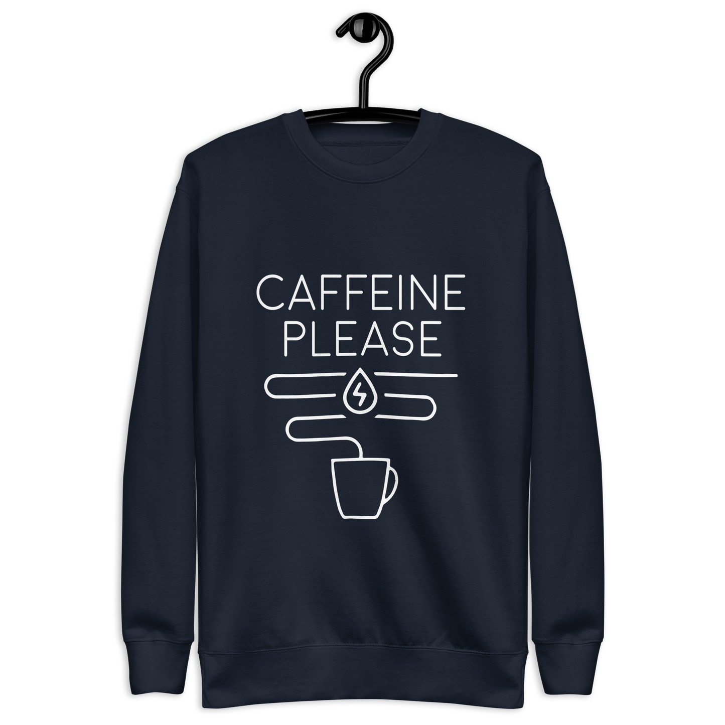 Felpa Girocollo Personalizzabile caffè – Comfort e Stile senza Tempo