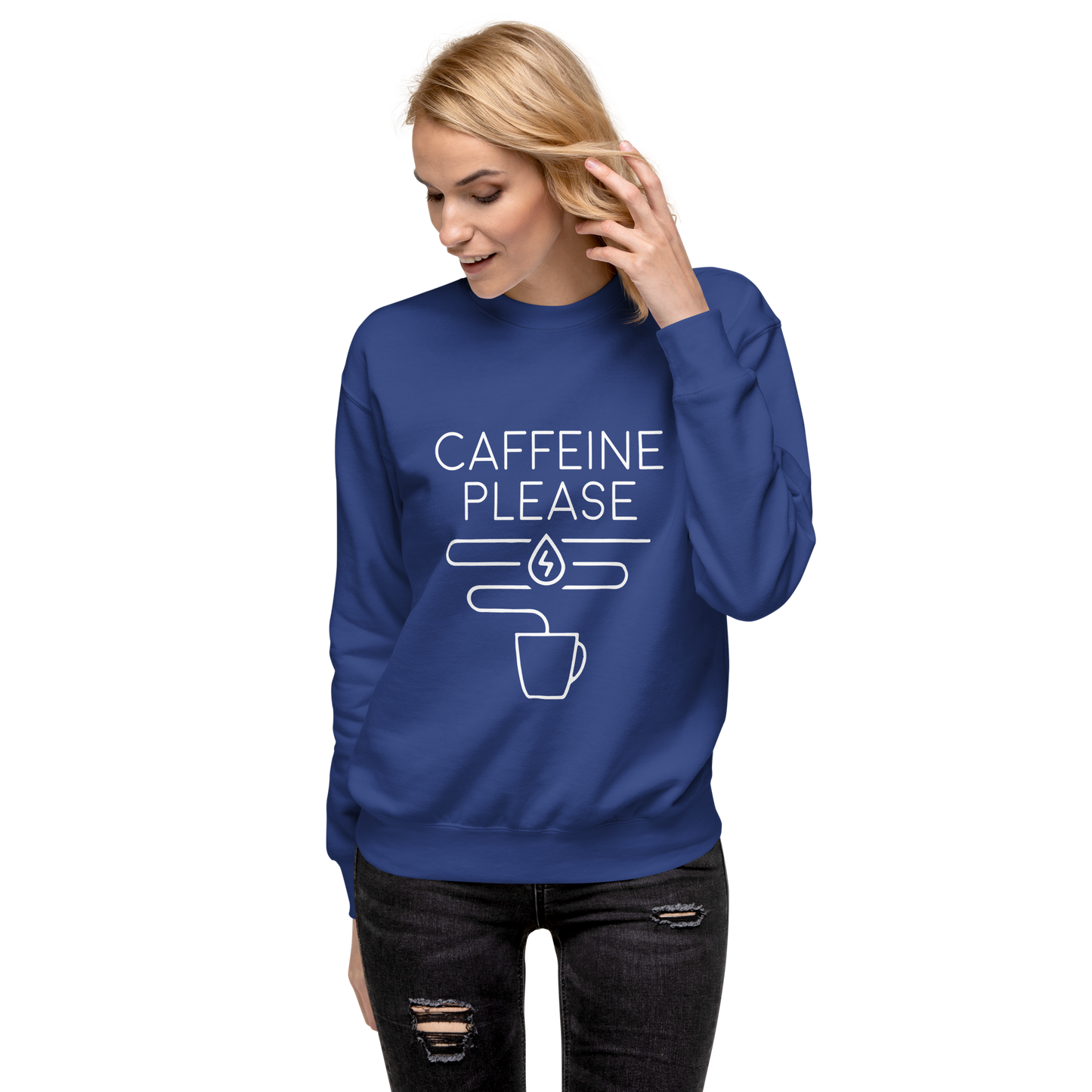 Felpa Girocollo Personalizzabile caffè – Comfort e Stile senza Tempo