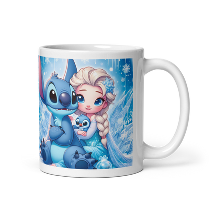 Tazza Elsa & Stitch – Magia e Dolcezza in Ogni Sorso!